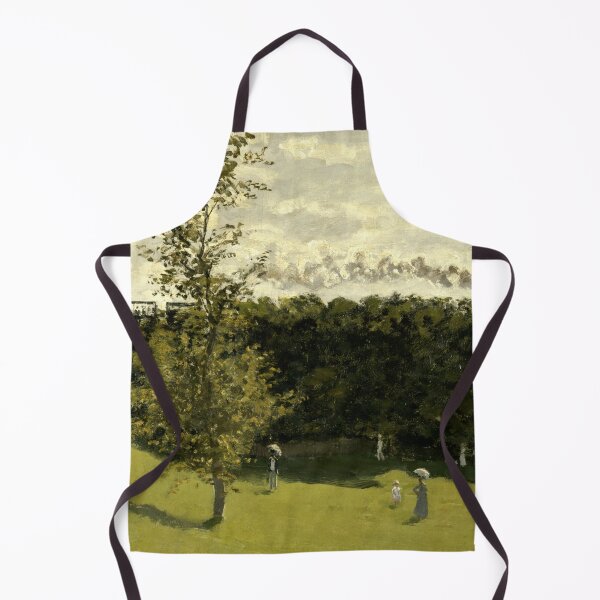 Item preview, Train in the Countryside by Claude Monet: Serene Impressionist Landscape Poster designed and sold by artofuniverse.