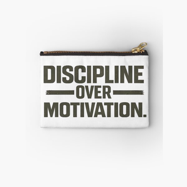 Item preview, DISCIPLINE OVER MOTIVATION designed and sold by Tactical Override.