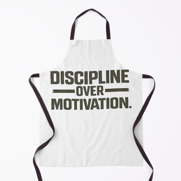 Item preview, DISCIPLINE OVER MOTIVATION designed and sold by Tactical Override.