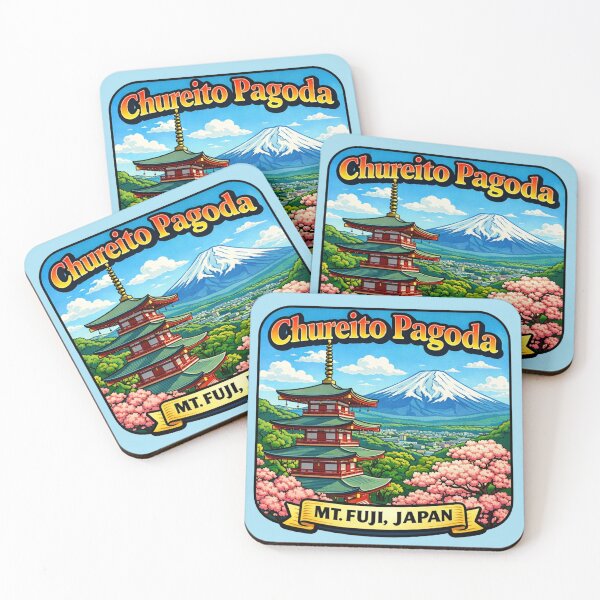 Item preview, Chureito Pagoda - Mt. Fuji, Japan designed and sold by Myra365Art.