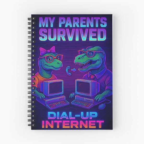 Item preview, My Parents Survived Dial Up Internet designed and sold by JI-PIXEL-PLACE.