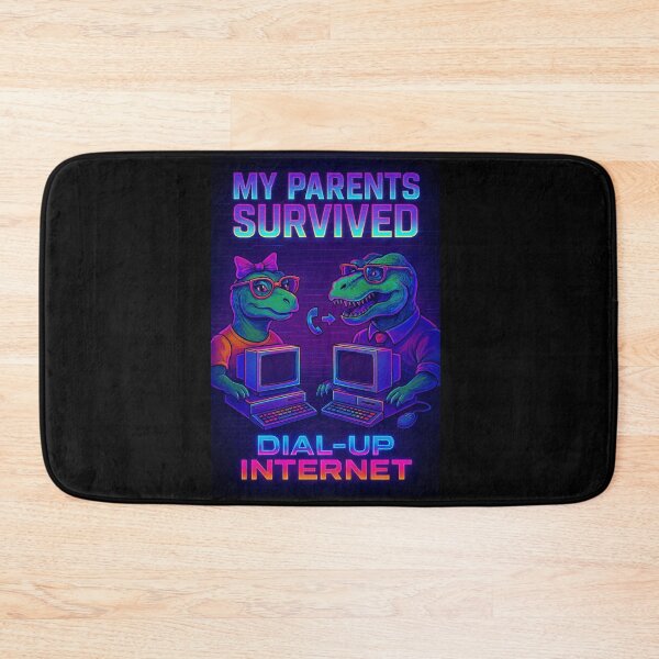 Item preview, My Parents Survived Dial Up Internet designed and sold by JI-PIXEL-PLACE.