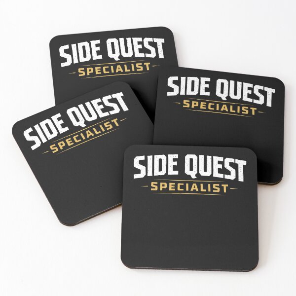 Item preview, Side Quest Specialist Gamer Humor - Aesthetic Rave & Techno Funny Video Game  designed and sold by Aesthetic-Avenue.