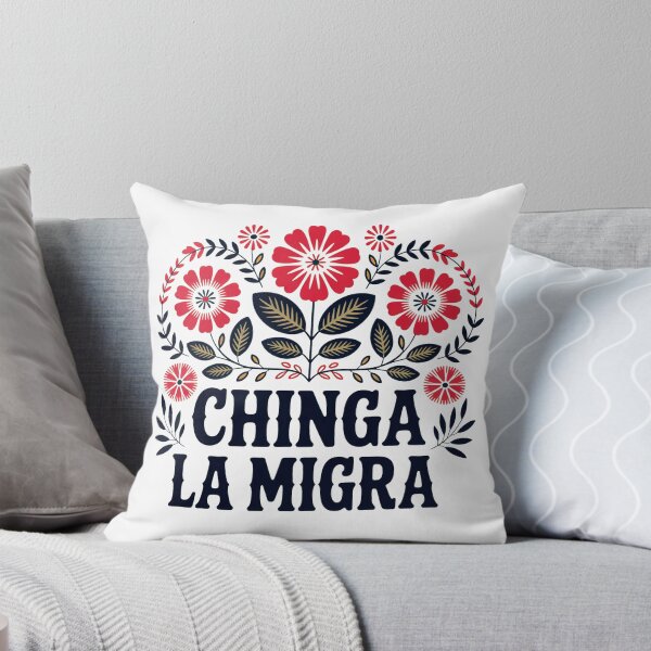 Item preview, Chinga la Migra Flowers designed and sold by ketkacreations.