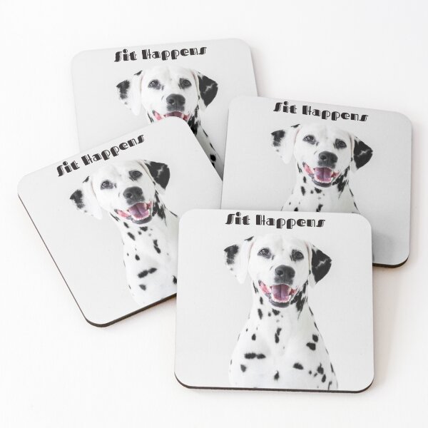 Item preview, Sit Happens – Funny Dog Quote T-Shirt designed and sold by Giota29.