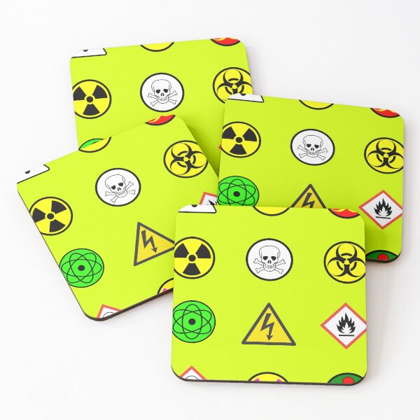 Item preview, Hazard symbols. designed and sold by paraptorkeet.