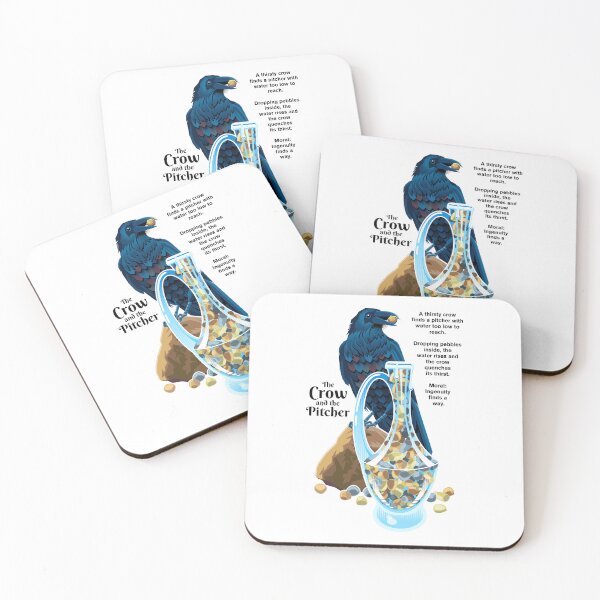 Item preview, The Crow And The Pitcher - Aesop's Fable 2 designed and sold by Vector-Artist.