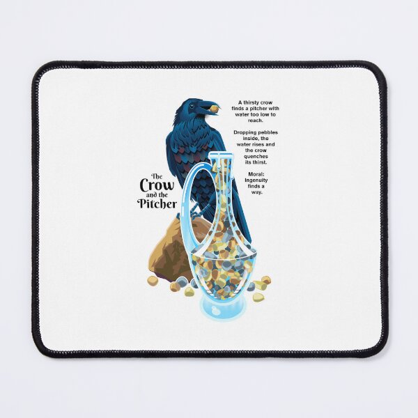 Item preview, The Crow And The Pitcher - Aesop's Fable 2 designed and sold by Vector-Artist.