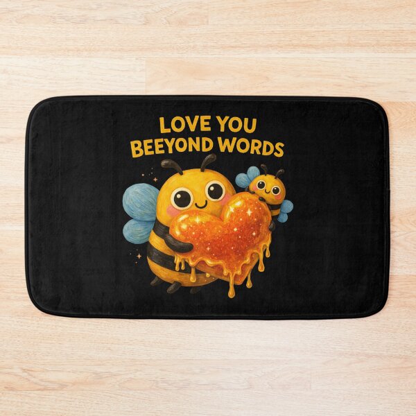 Item preview, Love You Beeyond Words Bee Art designed and sold by Liv Solara.