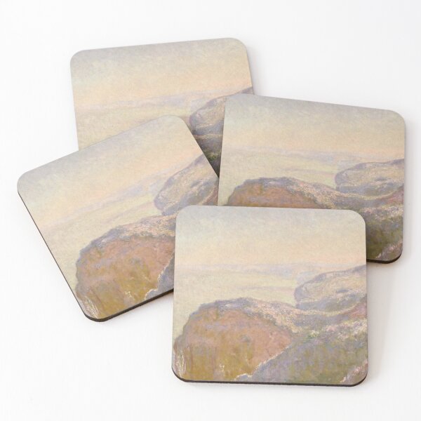 Item preview, Val Saint Nicolas Near Dieppe Morning by Claude Monet: Coastal Impressionist Poster designed and sold by artofuniverse.