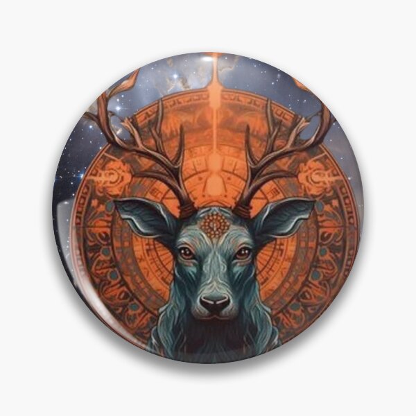 Item preview, Deer warrior spirit designed and sold by HueDistrict.