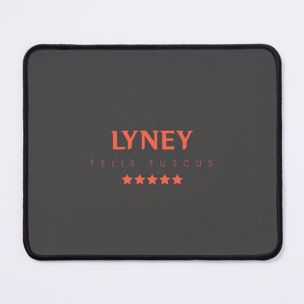 Item preview, Genshin Lyney Nameplate designed and sold by NeonSunsetMedia.