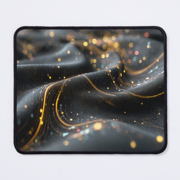 Item preview, Abstract Flow Intense - Nocturne of Liquid Gold designed and sold by Mysz533JC.