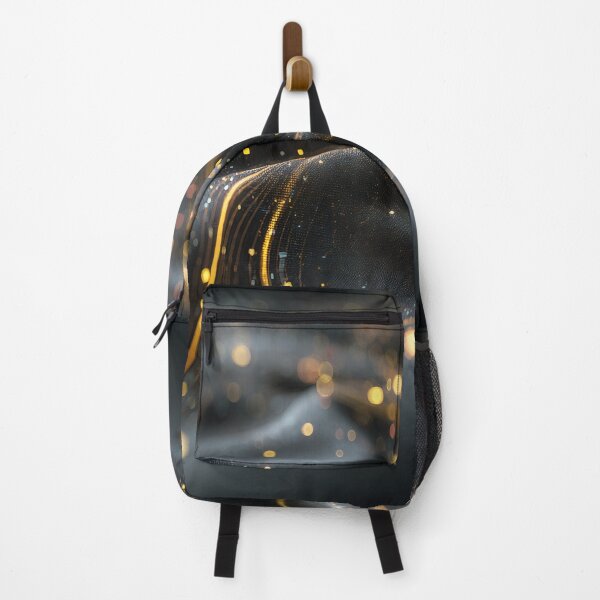 Item preview, Abstract Flow Intense - Nocturne of Liquid Gold designed and sold by Mysz533JC.