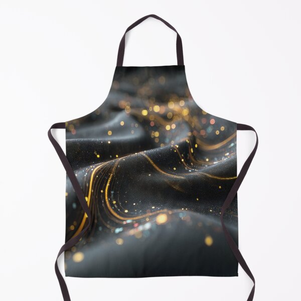 Item preview, Abstract Flow Intense - Nocturne of Liquid Gold designed and sold by Mysz533JC.