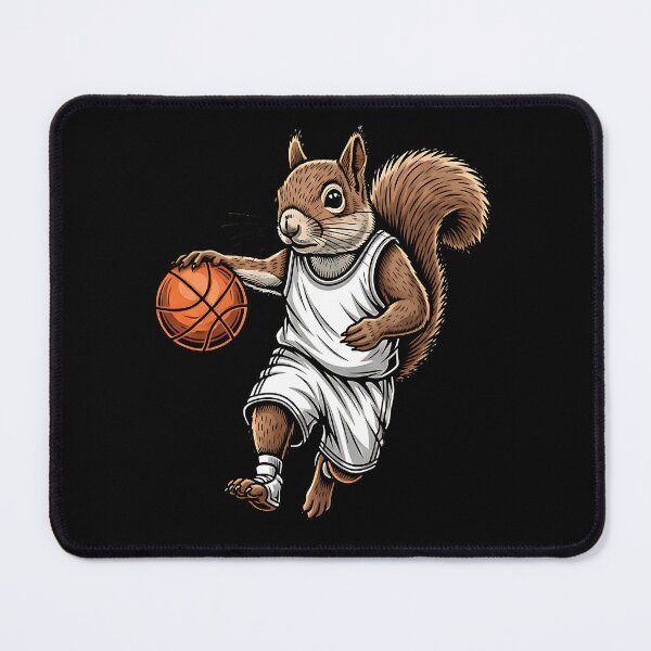 Item preview, Squirrel plays basketball designed and sold by ReneMM.