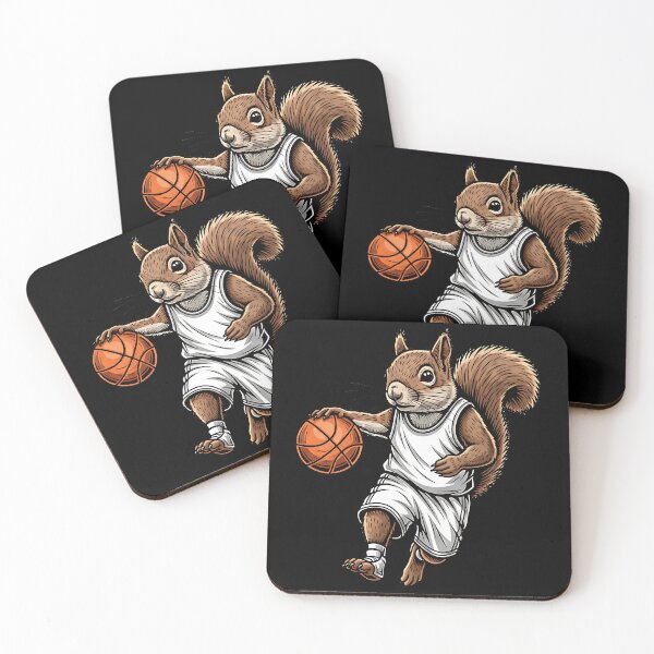 Item preview, Squirrel plays basketball designed and sold by ReneMM.