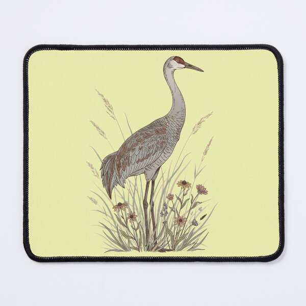 Item preview, Vintage Sandhill Crane Nature Art designed and sold by BirdsnStuff.
