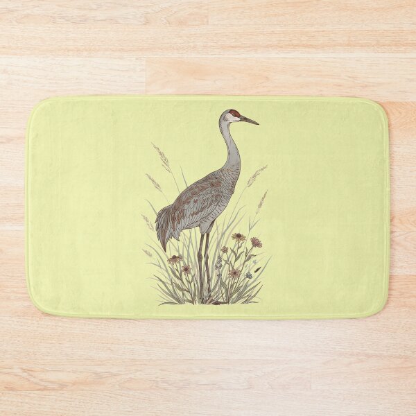 Item preview, Vintage Sandhill Crane Nature Art designed and sold by BirdsnStuff.