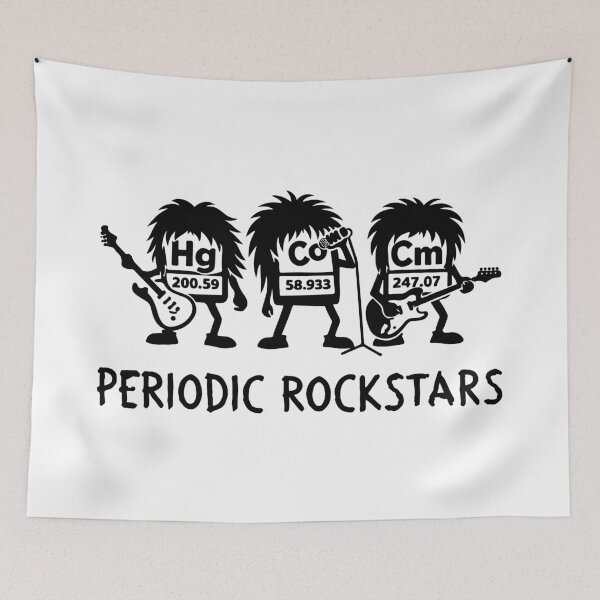 Item preview, Periodic Rockstars Chemistry Humor designed and sold by HandicraftArt.
