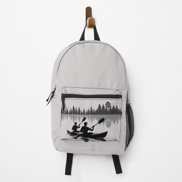 Item preview, Lispe Canoe Silhouette Forest Lake Reflection designed and sold by Lispe-Designs.