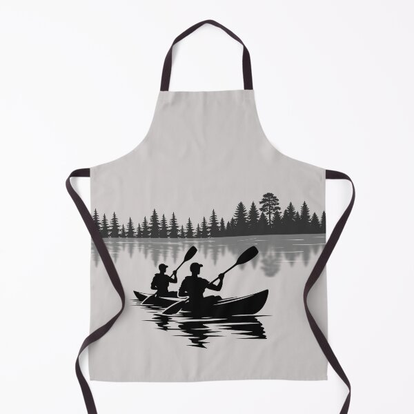 Item preview, Lispe Canoe Silhouette Forest Lake Reflection designed and sold by Lispe-Designs.