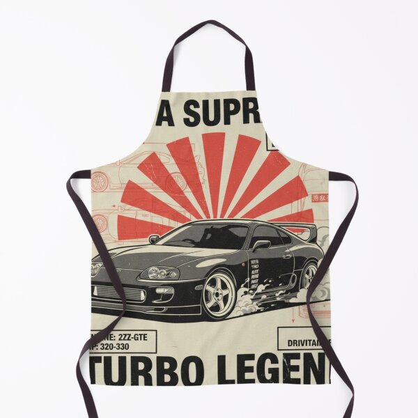 Item preview, Toyota Supra retro techno design designed and sold by Nihoni Store.