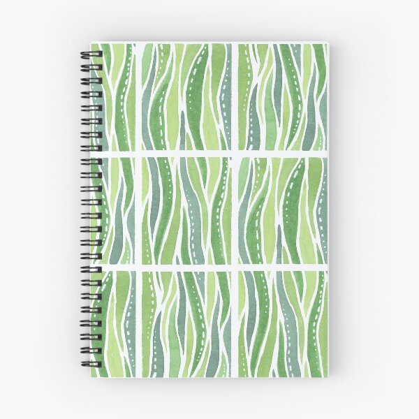 Item preview, Wavy Grass Squares designed and sold by Krystin Shields.