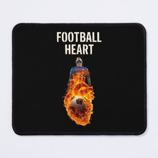 Item preview, Football Heart Burning Passion designed and sold by BullBooy.