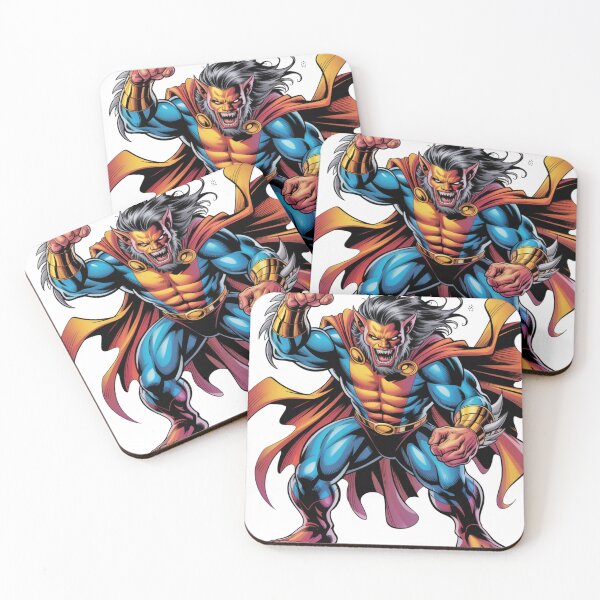 Item preview, Mutant Wolf Warrior Comic Art designed and sold by Mystic Wild Studio.