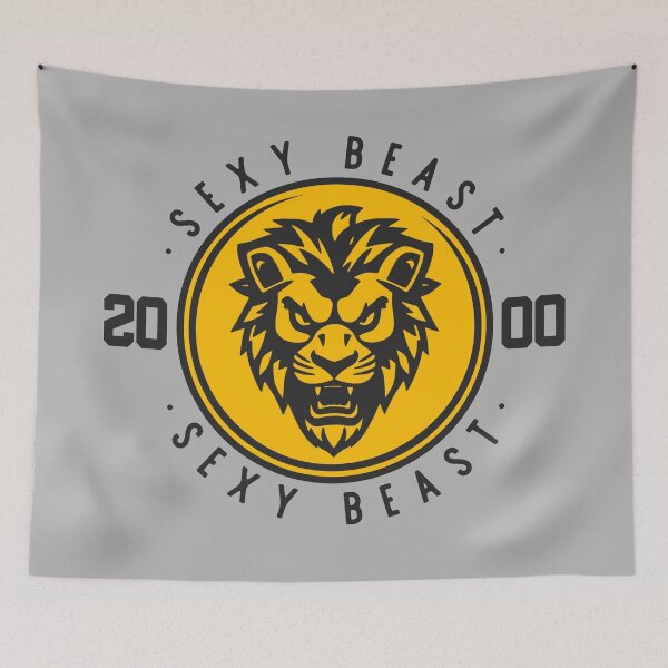 Item preview, Sexy Beast Lion Logo designed and sold by pUNKnown.