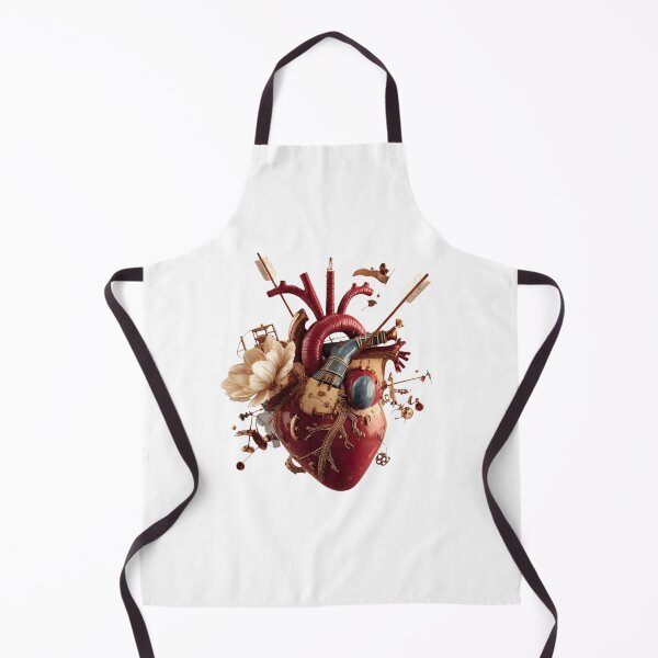 Artikelvorschau, Surrealer Herzschlag, Modekunst, elegantes anatomisches Valentinstagsdesign entworfen und verkauft von PluffyPanda.