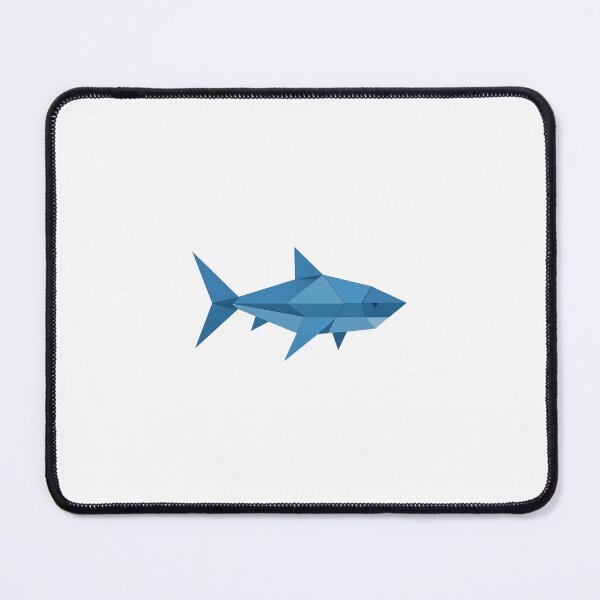 Item preview, Geometric Polygon Shark Icon designed and sold by Le Grand Requin.