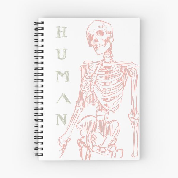 Item preview, Human – Pink Minimalist Skeleton Goth Art designed and sold by DanniDan.