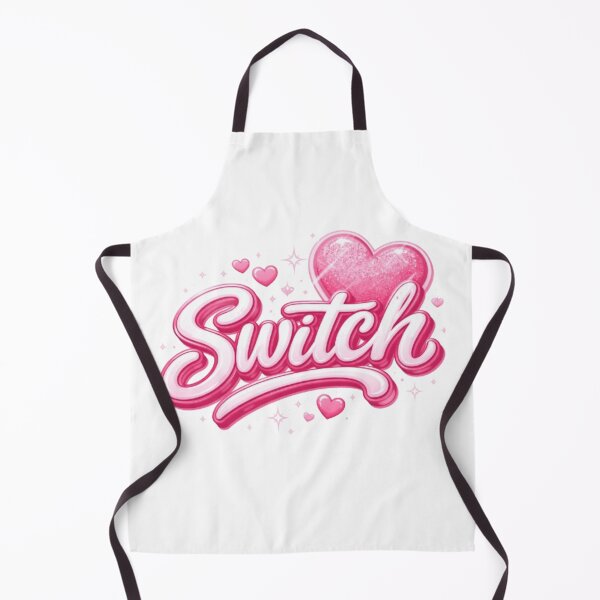 Item preview, Switch Kawaii Pink Glitter – Gaming Gamer Heart Design designed and sold by JonathanP514.