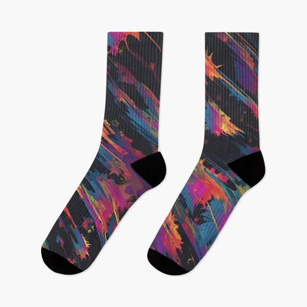 Item preview, Neon color black dust pattern designed and sold by JeniSeny.