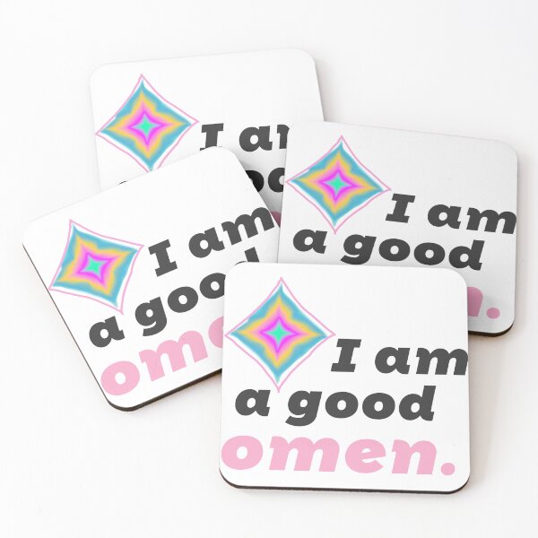 Item preview, Good Omen,positive affirmation designed and sold by ones-artstudio.