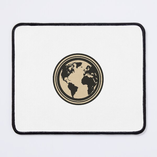 Item preview, Retro World Map Emblem designed and sold by Le Grand Requin.