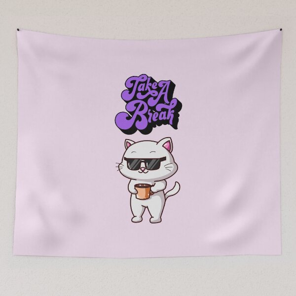 Item preview, Take a Break Cat Advice designed and sold by FanFest.