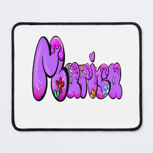 Item preview, Marisa popular girls first name in purple. Top 100 Personalized personalised customised name Marisa  designed and sold by Artonmytee.