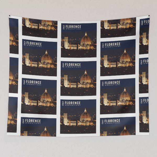 Item preview, Florence Night Skyline Elegance designed and sold by Mundivagant Designs.