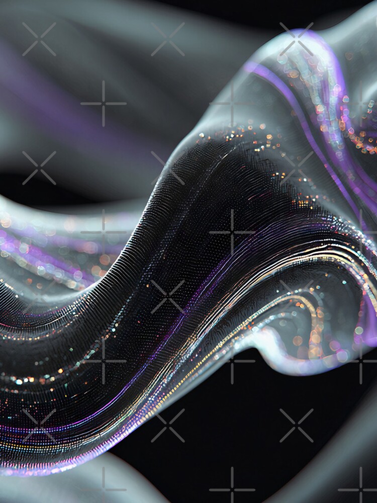 Thumbnail 4 of 4, iPhone Case, Abstract Flow Intense - Transitional Stream designed and sold by Mysza533JC.