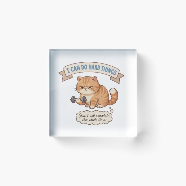 Item preview, Funny Sarcastic Cat T-Shirt - I Can Do Hard Things But I Will Complain - Relatable Work Humor Gift designed and sold by alexandersr92.