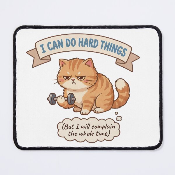 Item preview, Funny Sarcastic Cat T-Shirt - I Can Do Hard Things But I Will Complain - Relatable Work Humor Gift designed and sold by alexandersr92.