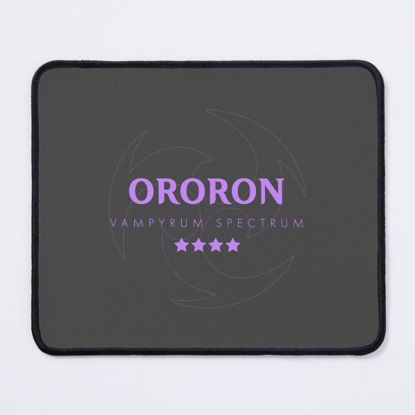 Item preview, Genshin Ororon Nameplate designed and sold by NeonSunsetMedia.