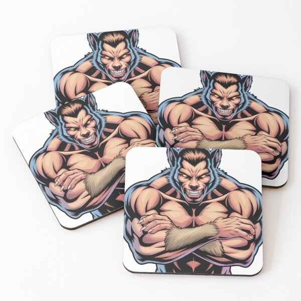 Item preview, Mutant Wolf Alpha Comic Art designed and sold by Mystic Wild Studio.