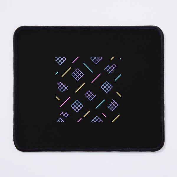 Item preview, Retro Neon Grid Pattern designed and sold by Le Grand Requin.
