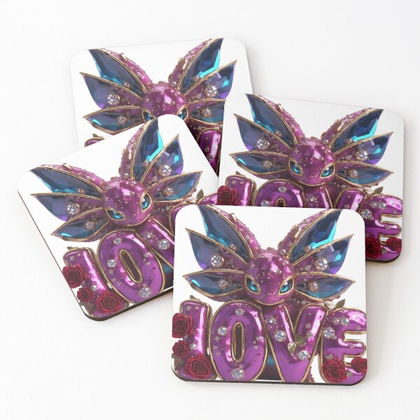Item preview,  Jeweled Creature with Glossy LOVE Text designed and sold by newvisionart191.