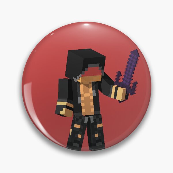 Item preview, Minecraft Diaries Aaron Sticker Mystreet Red designed and sold by bubbleiel.