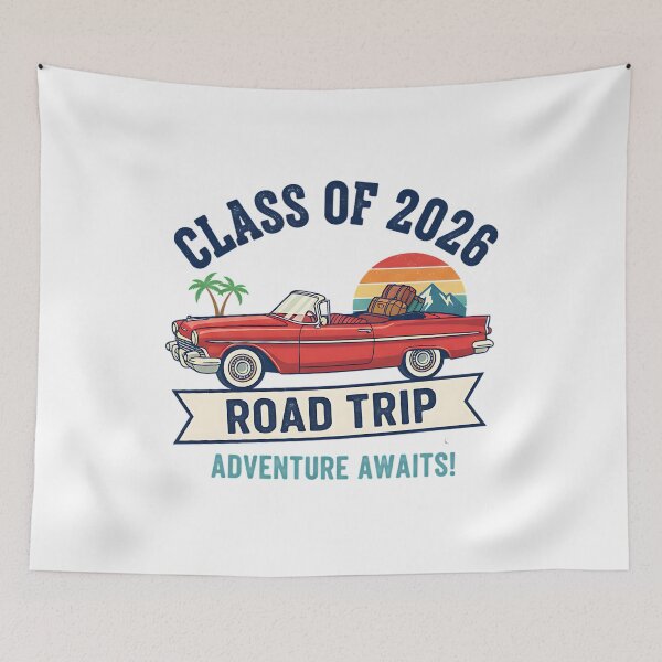 Item preview, Class of 2026 Road Trip and Introvert Lifestyle Designs designed and sold by Silent Watch Threads..